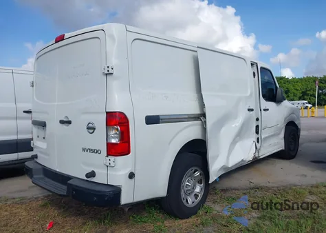 2020 Nissan Nv Cargo Nv1500 Sv Standard Roof V6 из США, поврежденный, VIN 1N6BF0KM5LN808775